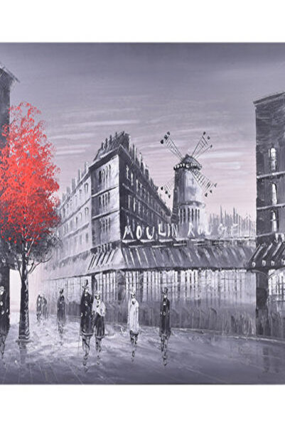 Other لوحة باريس - رسم زيتي يدوي لمدينة باريس