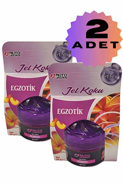Black Oto Bakım AutoDeepen 2'li Egzotik Oto Jel Koku Oto Ve Oda Kokusu Ofis K...