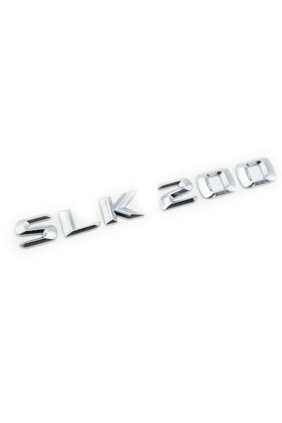 MERCEDES SLK 200 Emblem for Rear Trunk, Chrome