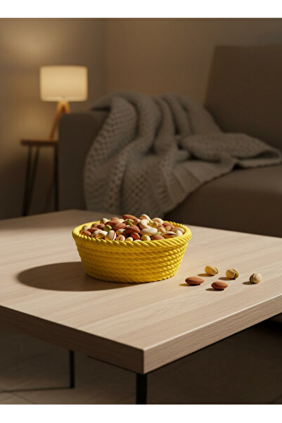ZERO LAND Nhrhls Round (155156) Cookie Bowl Yellow