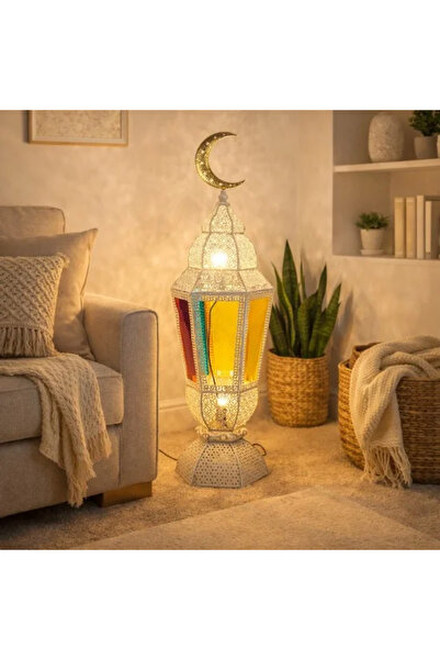 Generic Oriental style metal lantern - 121*33 cm