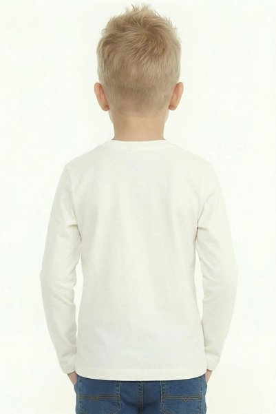 Modmey Tricou cu mânecă lungă imprimat pentru băieți B5