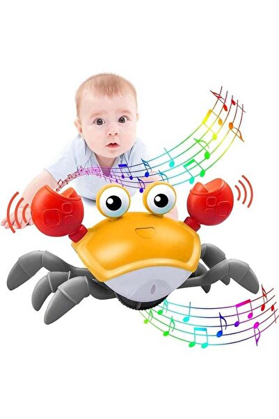 Arabest Baby Crawling Crab Musical Toy,Interactive Walking Dancing Toy with M...