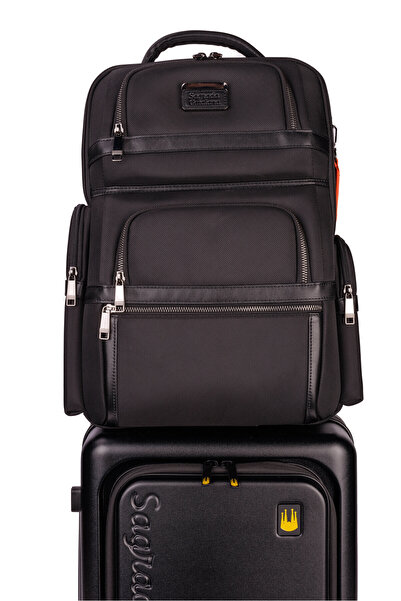 Sagrada Catalana ARDENA 112 - Laptop Backpack Black (Matte / Glossy)