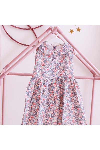 Mini and Kids Mini & Kids Liberty Children's Dress 2-3 Years Michelle Pastel