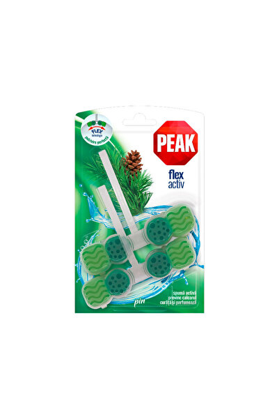 Peak Odorizant de cameră pentru WC 2 x 48 g Flex Activ Pin