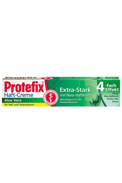 Protefix Aloe Vera Diş Protezi Yapıştırıcı Krem 47 g – Üstün Güçte Tutuş, Fer...