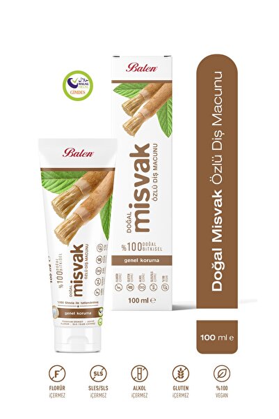 Balen Doğal Misvak Özlü Diş Macunu * 100 ML