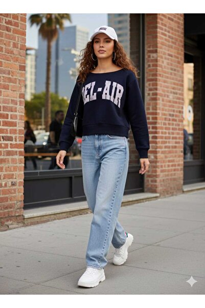 MARIQUITA Kayik Yaka Sweatshirt