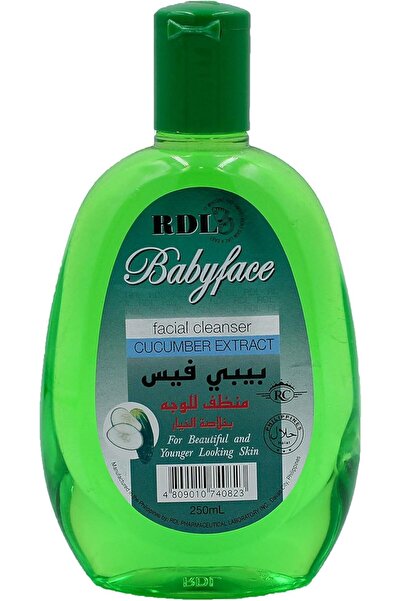 RDL غسول الوجه بخلاصة الخيار من بيبي فيس، 250 مل