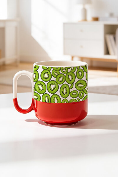 BB TRADE Kiwi Designed Ceramic Printed Pro Mug Cup 330ml