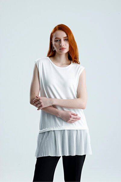 Rawanda Pleated Lingerie Tunic