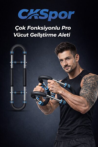 CKSpor Pro Ayarlanabilir Dirençli Egzersiz Aleti (27–45 kg) Kol Bilek Omuz Gö...