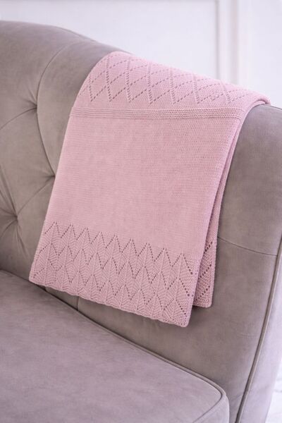 NO BRAND Knitted baby blanket