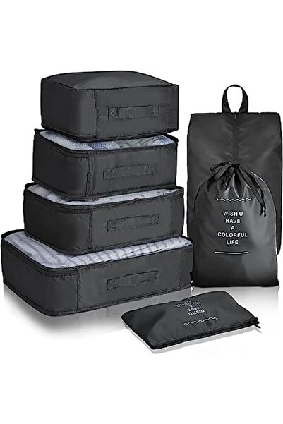 Arabest 7 Set Travel Packing Organizers for Save Space Packing Cubes Luggage ...