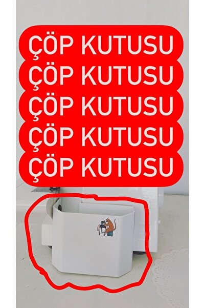 CANEREGE artık Kutusu Artık Kumaş Kabı Fire Singer Overlok Makinesi Fire Kabı...