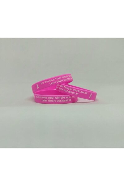 Empressco Lenfödem Farkındalık Bilekliği, Uyarı İşaretli, Sağlık ve Destek Bi...