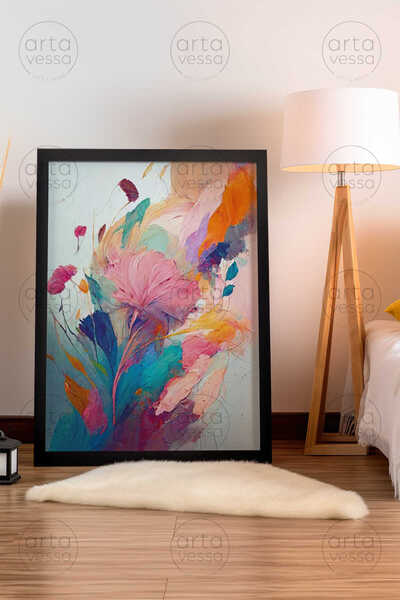Artavessa One Piece Black Framed Painting - Artplstksyh34