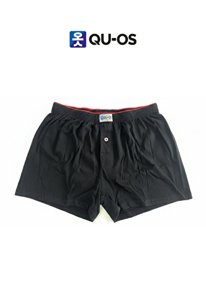 QUOS Ανδρικό βαμβακερό μποξεράκι μέσης από βαμβάκι