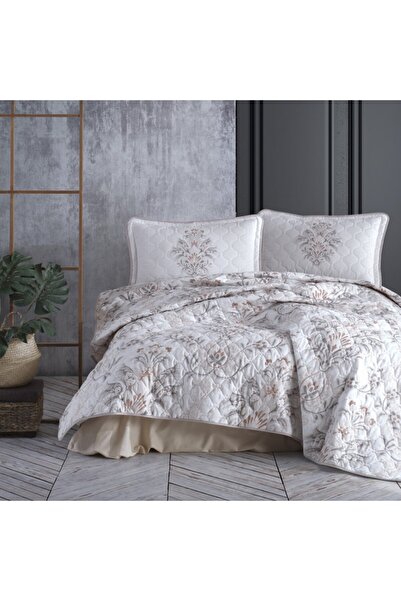 Pucioasa Quilted duvet set + 2 pillowcases, 100% cotton, Liya V2