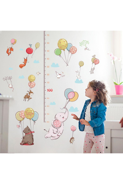 MaffStuff Decorative sticker measuring tape for children up to 180 cm