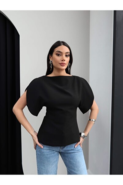 ESRAHELVACI Balloon Sleeve Blouse