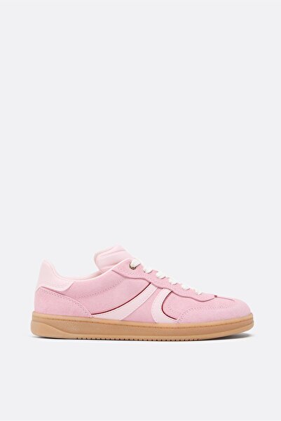 Stradivarius Casual leather trainers