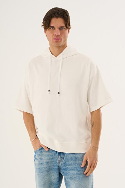 ALEXANDERGARDI Hanorac scurt cu glugă și mânecă scurtă