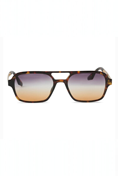 CLAREX Unisex Sunglasses - Leopard Frame & Black Gradient Lens Uv400 Protected