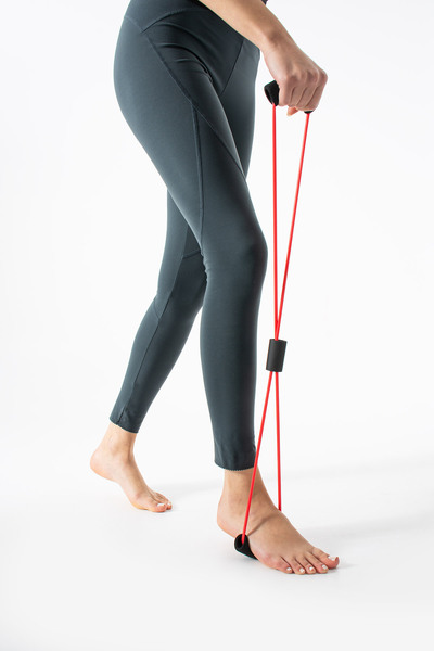 Myortica Red Pilates Resistance Band – Sports Band for Exercise & Fitness, Mu...