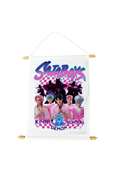 LITTLE DARKS ART Poster saja boys kpop demon hunters vanatorii de demoni