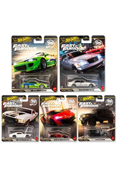 HOT WHEELS مجموعة فاست آند فيوريوس المميزة لمناسبة الذكرى السنوية الخامسة عشر...