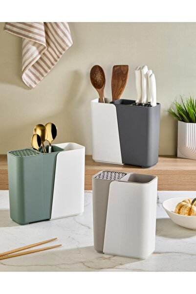 Mutfak Köşesi Slidemate Pro Sliding Countertop Knife and Spoon Holder – Multi...