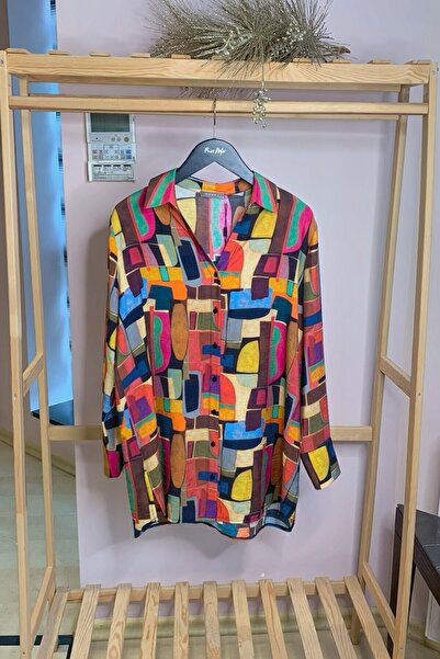 Büyük Moda Patterned Vintage Shirt