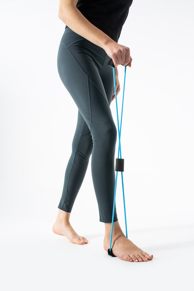 Myortica Blue Pilates Resistance Band – Sports Band for Exercise & Fitness, M...