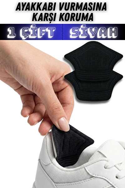Onur Topuk Vurma Önleyici Ayakkabı Pedi – Sünger Destekli Yapışkanlı (1 Çift)
