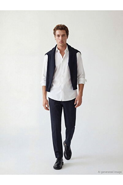 LC Waikiki Ανδρικό πουκάμισο Oxford σε κανονική γραμμή από το κατάστημα GiyÇı...