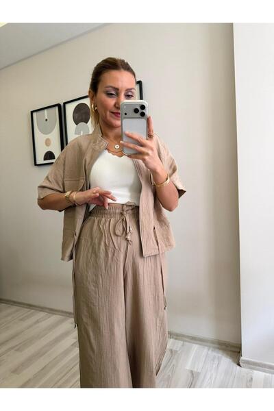 İNVİSUS Short Sleeve Jacket and Pants Set