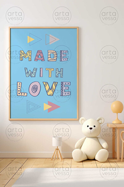 Artavessa One Piece Raw Color Real Wood Framed Painting - Teknrsymdf-47