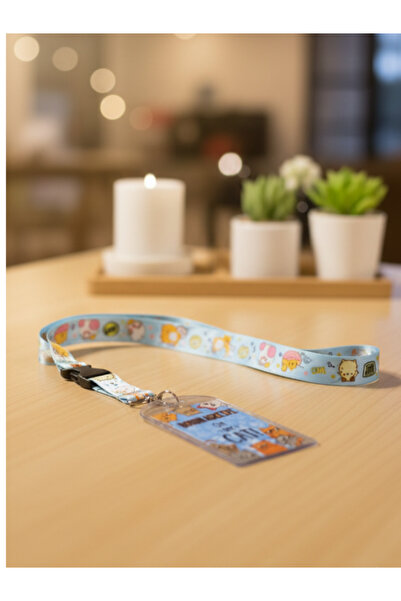 GiFi Cute Paws Themed Neck Strap Lanyard