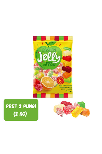 Roshen SET 2 BUCĂȚI - Jeleu cu arome de fructe asortate - 1 kg