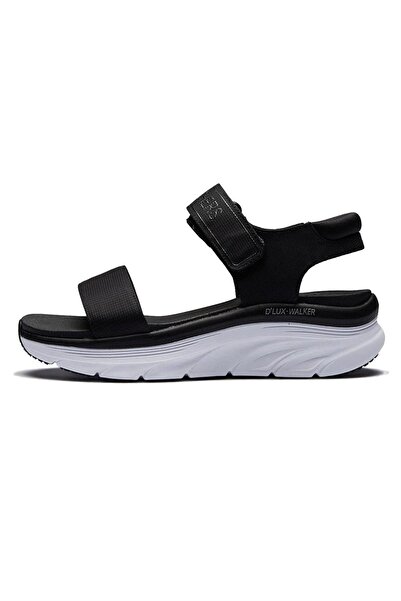 SKECHERS D'lux WALKER - NEW BLOCK Kadın Siyah Sandalet