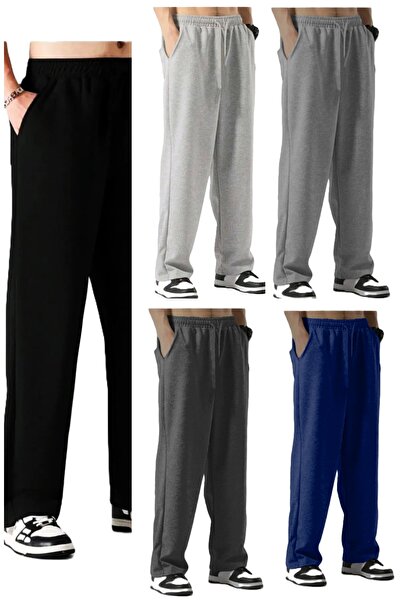 JustBS Set de pantaloni de trening cu croială dreaptă pentru bărbați