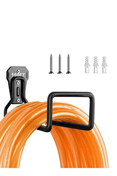 Arabest Garden Hose Holder,Wall Mount Hose Hook Heavy Duty Metal Hose Hook Fo...