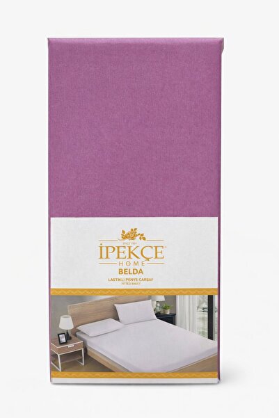 İpekçe Home İpekçe Belda Penye Lastikli Çarşaf - 100x200 Fitted - Beyaz 120 Gr.