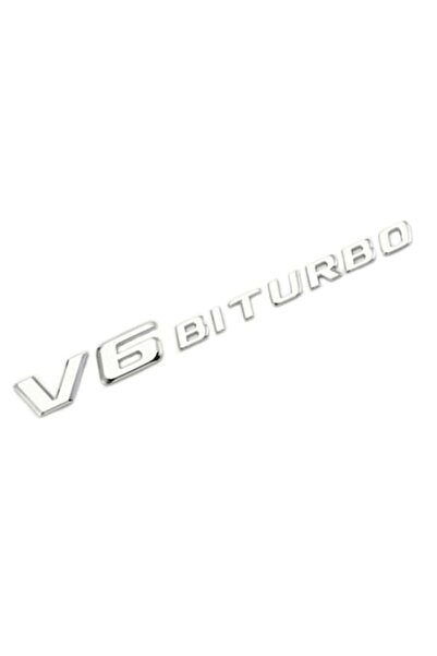 MERCEDES V6 Biturbo Emblem for Wing