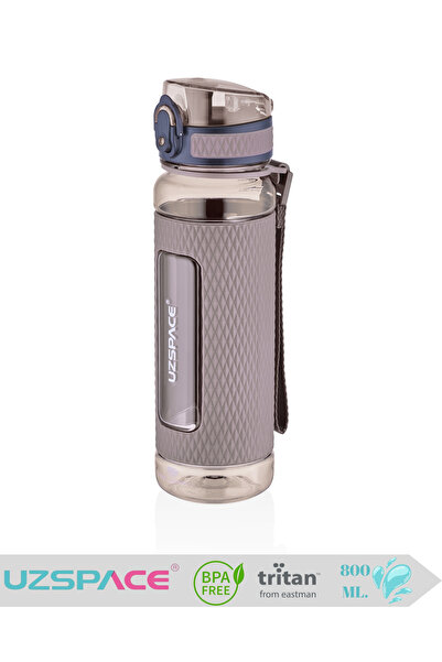 Uzspace SİLİKON GÖVDE TRITAN SU MATARASI - 800 ML.