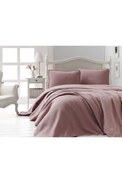 Şaheser Duvet cover set + 2 pillowcases, 100% cotton, 240x260cm, Liv Dusty Ro...