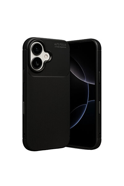 eco port غطاء كربون آيفون 17 بتركيز تلقائي - أسود