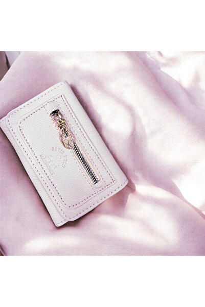 EZZY BLİSS Ezzybliss Women's Pink Leather Multi-Compartment Zippered Stylish ...